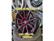 Llanta Deportiva 15 4x100/114 nuevos