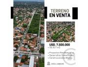 En venta 4 Hectáreas en Lambaré