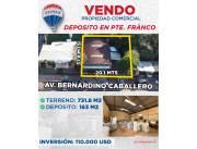 Depósito en venta por Presidente Franco