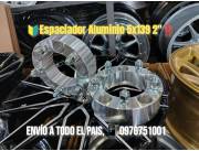 Espaciador de Aluminio 5x139 2 nuevos en caja