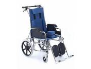 SILLA DE RUEDAS POSTURAL A RAYAS AZUL