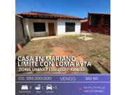 Vendo casa a terminar. Paralela a la UMAX