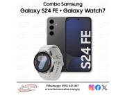 Combo Samsung Galaxy S24 FE + Galaxy Watch7. Adquirilo en cuotas!