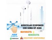 AURICULAR ECOPOWER CON GOMA EP-H168