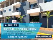 DEPTOS DE 1 y 2 DORMITORIOS A ESTRENAR - Zona UNI, Encarnación.