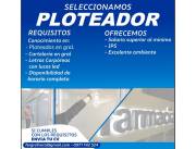 CARTELERO, PLOTEADOR