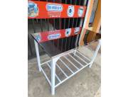 MESA DE TRABAJO REFORZADO INOXIDABLE PARA AMASADO MEDIDAS 1,15X70 REFORZADO CON MADERA