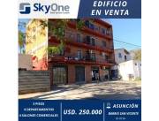 EDIFICIO EN VENTA MÁS 4 SALONES COMERCIALES EN PLANTA BAJA BARRIO SAN VICENTE