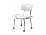 SILLA DE DUCHA CON RESPALDO