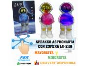 SPEAKER ASTRONAUTA CON ESFERA LU-2116