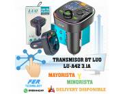 TRANSMISOR BT LUO LU-A42 3.1A
