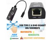 USB TIPO C A RJ45 GIGABIT 100/1000MBPS
