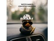 🦆 Patito Narco – Decoración para Auto 💰💣