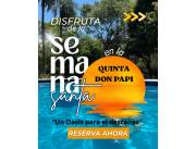 SEMANA SANTA EN CAACUPE - QUINTA DE DESCANSO DON PAPI - ✨ CUARESMA Y SEMANA SANTA EN LA CA