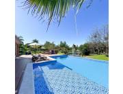 SURUBIÍ:7.490 M2 - 2CRESIDENCIAS VIP,DOMOTICAS,PARQYES,PISCINA,A 2 CALLES, BELLAS!!