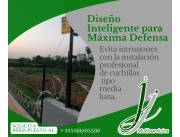 Seguridad de Alto Nivel (Y No Solo Porque Está en el Muro) Media Luna Perimetral