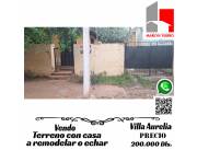 VENDO terreno en V. Aurelia COD: CL 914