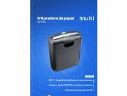 TRITURADORA DE PAPEL USO PERSONAL