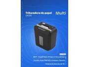 DESTRUCTORA DE PAPEL FTX 10 HOJAS USO PERSONAL