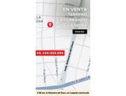 VENDO TERRENO CON EDIFICACIÓN A REFACCIONAR O DEMOLER-FDO ZONA SUR