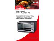 HORNO TOKYO LISTO DE 66 LITROS CON ACCESORIOS !! NUEVOS EN CAJA CON GARANTIA ESCRITA !!