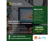 Gana la confianza de tus clientes con una web que vende tu valor desde el primer vistazo.