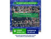 Terreno grande zona Mora Cue