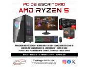 PC de Escritorio AMD Ryzen 5 RX6600. Adquirila en cuotas!