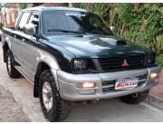 VENDO MITSUBISHI L200 AÑO 99 MOTOR 4D56 MECÁNICO 4X2 AIRE FULL LLANTAS DEPORTIVAS!!!