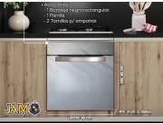 HORNO JAM 68 LITROS INOX ESPEJADO PARA EMPOTRAR !! NUEVOS EN CAJA CON GARANTIA !!