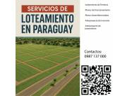 Servicios de loteamiento en Paraguay
