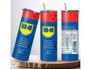 Vaso Térmico Vintage WD-40 de acero inoxidable