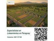 Loteamiento de terrenos/inmuebles en paraguay