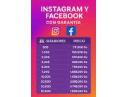 Comprar seguidores en Paraguay - Instagram, TikTok y Facebook con garantía