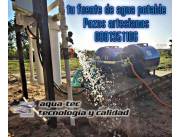 Pozos artesianos en todo el Paraguay