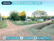 VENDO ESQUINA de 12m x 33m - Superficie: 396m2 📍 San Miguel Centro, Cambyreta
