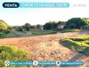 VENDO ESQUINA de 18m x 23m - Superficie: 414m2 📍 San Miguel Centro, Cambyreta