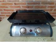 Plancha sin uso a gas