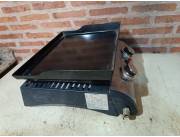Plancha sin uso a gas