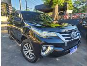 ♉TOYOTA FORTUNER 2019 AUT. DIESEL 4X4 FULL- FICHA TOYOYOSHI- TITULAR- 3 HILERAS- CUERO- ST