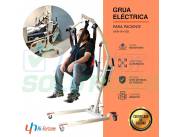 Grua hidráulica para pacientes 100% eléctrica