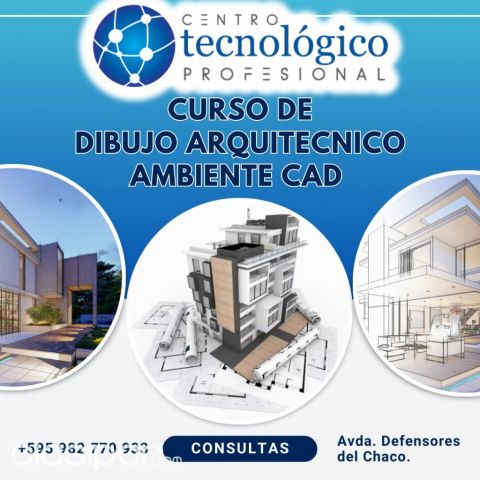 Informática / computación - 📐Curso de Dibujo Arquitectónico en Ambiente CAD - Dibujar el Futuro, con Precisión
