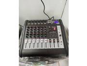 Consola Amplificada de 6 Canales