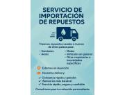 Servicio de importación de repuestos 🚛✈️🔧