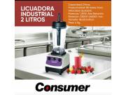 LICUADORA INDUSTRIAL CONSUMER DE 2 LITROS !! NUEVOS EN CAJA CON GARANTIA! HACEMOS DELIVERY