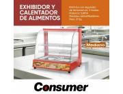 VITRINA EXHIBIDOR CALIENTE CONSUMER DE 3 NIVELES !! NUEVOS CON GARANTIA! HACEMOS DELIVERY