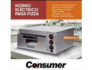 HORNO PIZZERO ELECTRICO INDUSTRIAL CONSUMER !! NUEVOS EN CAJA CON GARANTIA ESCRITA !!