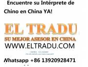 Traductor interprete Chino Español En Qingdao Jinan Shanghai canton guangzhou shenzhen