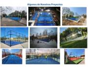 CANCHAS DE PADEL REGLAMENTARIAS Y SINGLES - PANORÁMICAS Y FULL PANORÁMICAS.