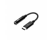 ADAPTADOR XTEH XTC-509 USB-C(M)/3.5MM(H) 10CM/NEGRO